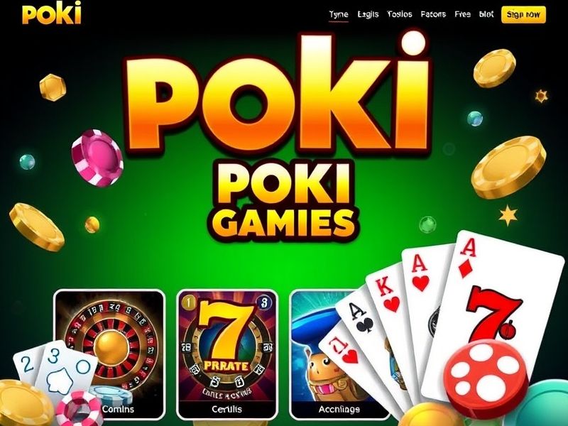 Discover the thrilling world of online gambling with Poki Games – your gateway to free slots, best casino games, and real money rewards. Join now and play on a trusted platform!
